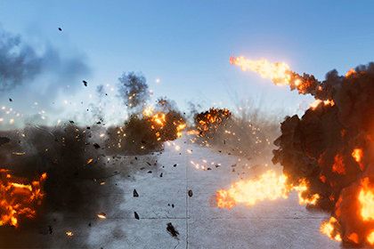 3D Fire and Explosions