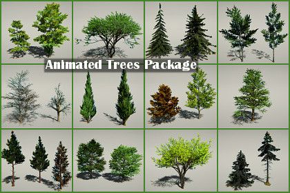 Animated Trees Package
