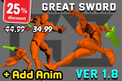 Burst Great Sword Action Asset