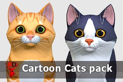 Cartoon Cats pack