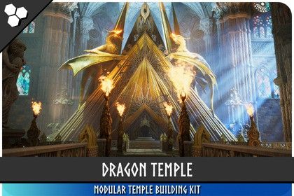 Dragon Temple (Temple, Cathedral, Temple Interior, Cathedral Interior, Dungeon)
