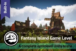 Fantasy Island – BUILT-IN – Game Ready Level