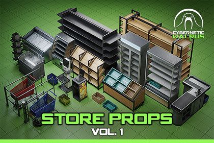 Grocery Store Furniture Pack Vol. 1