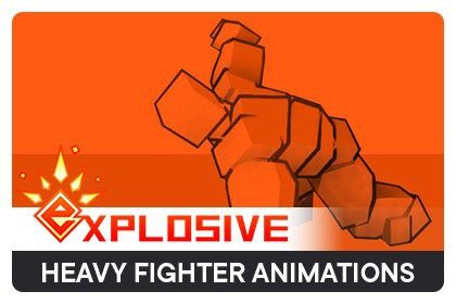 Heavy Fighter Mecanim Animation Pack