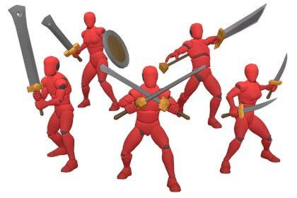 Human Melee Animations