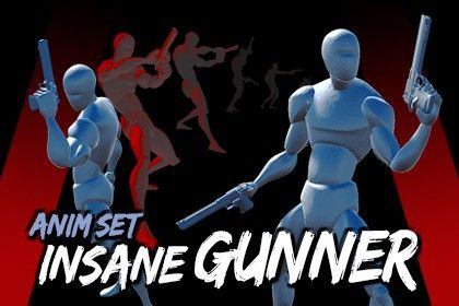 Insane Gunner AnimSet