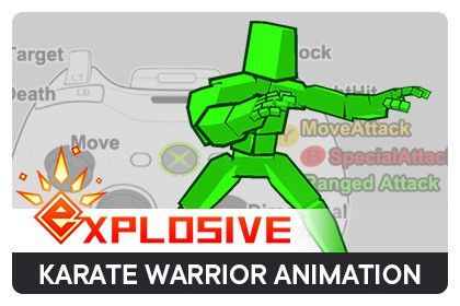 Karate Warrior Mecanim Animation Pack
