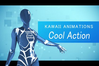KAWAII ANIMATIONS Cool Action