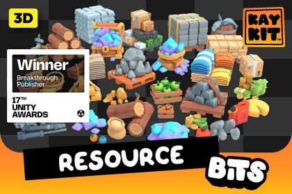 KayKit - Resource Bits (for Unity)