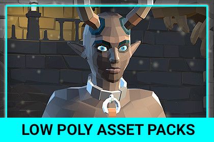 Low Poly Character - Demoness - Fantasy RPG