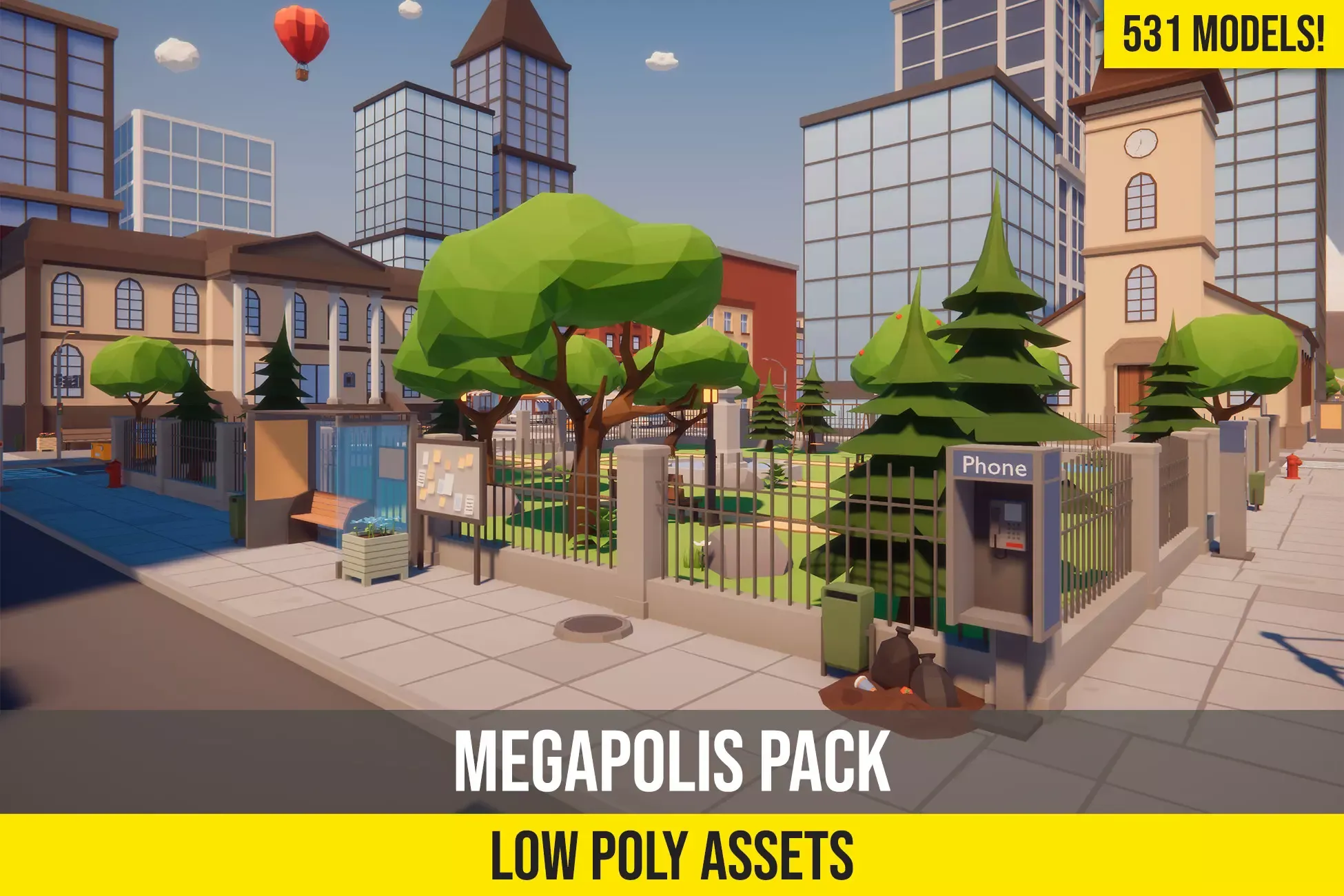 Low Poly Megapolis