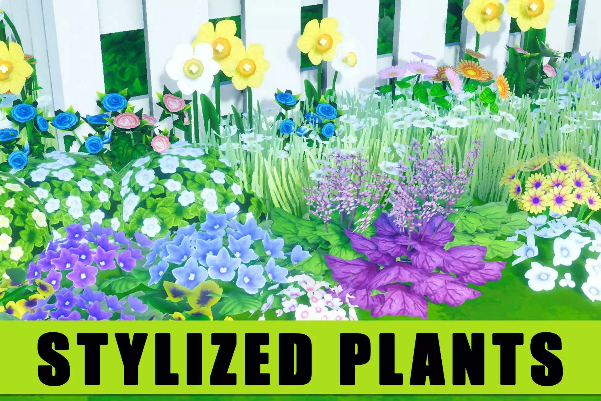 Low Poly Plant Collections