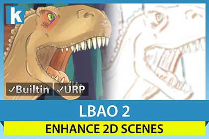 Luma Based Ambient Occlusion 2 (SSAO 2D)