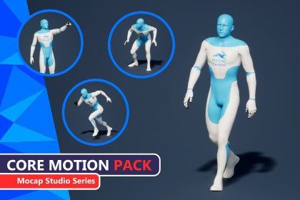 MC Core Motion - Believable 3D Animations by MoCap Central