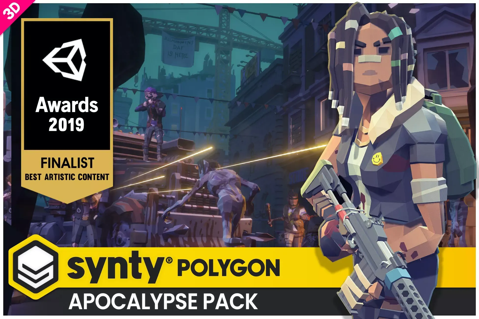 POLYGON - Apocalypse Pack - Art by Synty