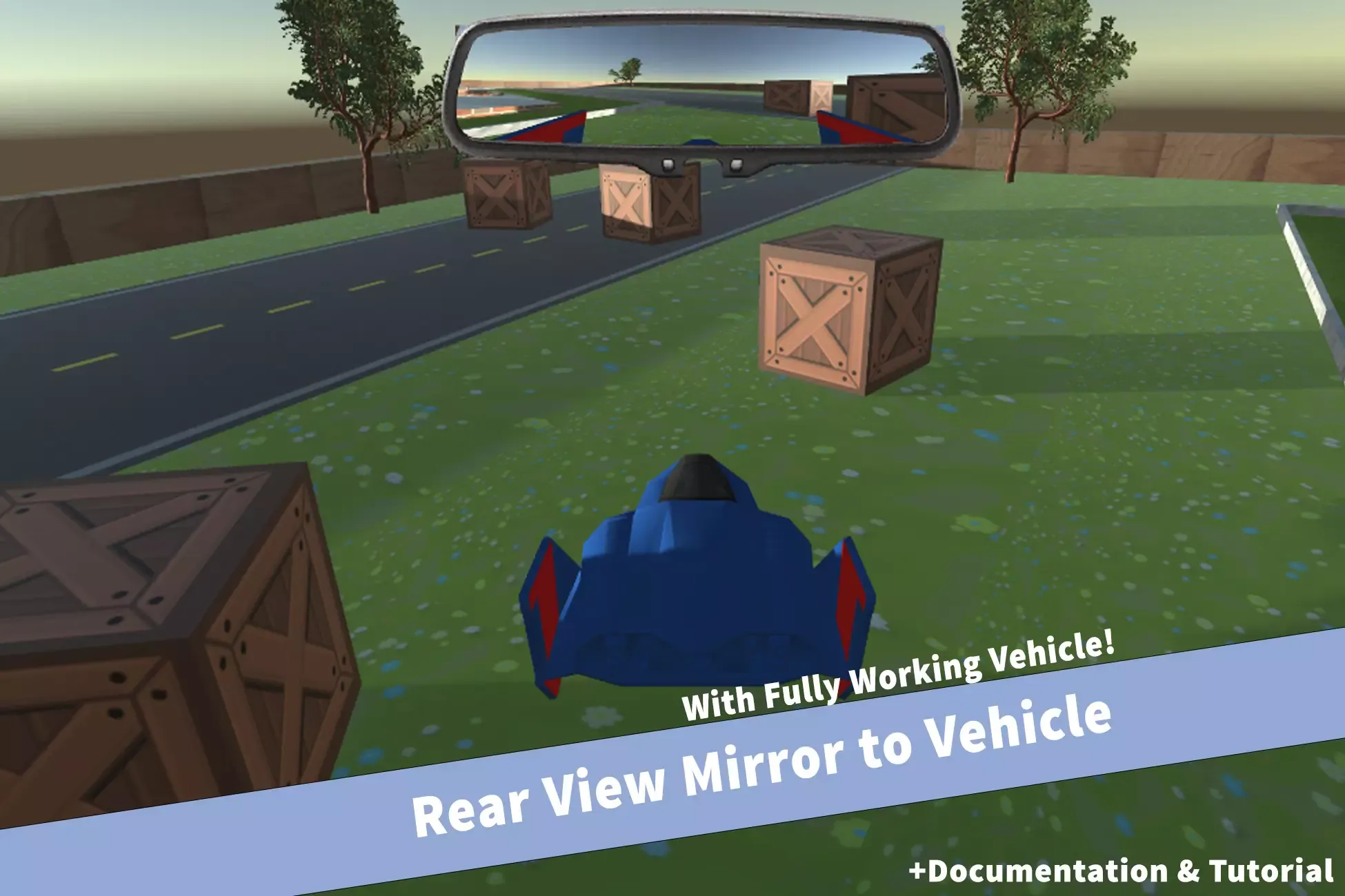 Rear View Mirror to Car