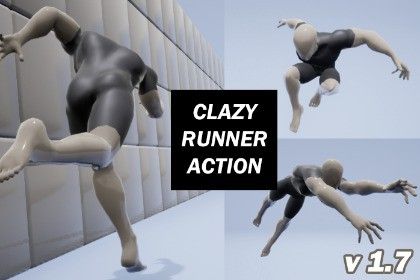 Runner Action Animation Pack