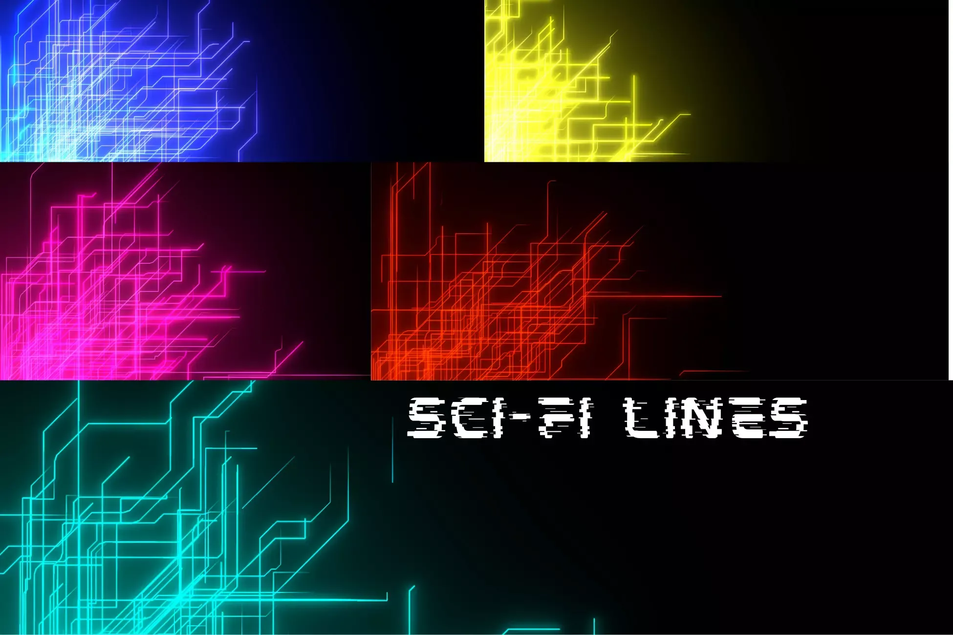 Sci-Fi Lines VFX(URP)