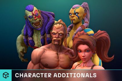 Stylized Character Additional Content
