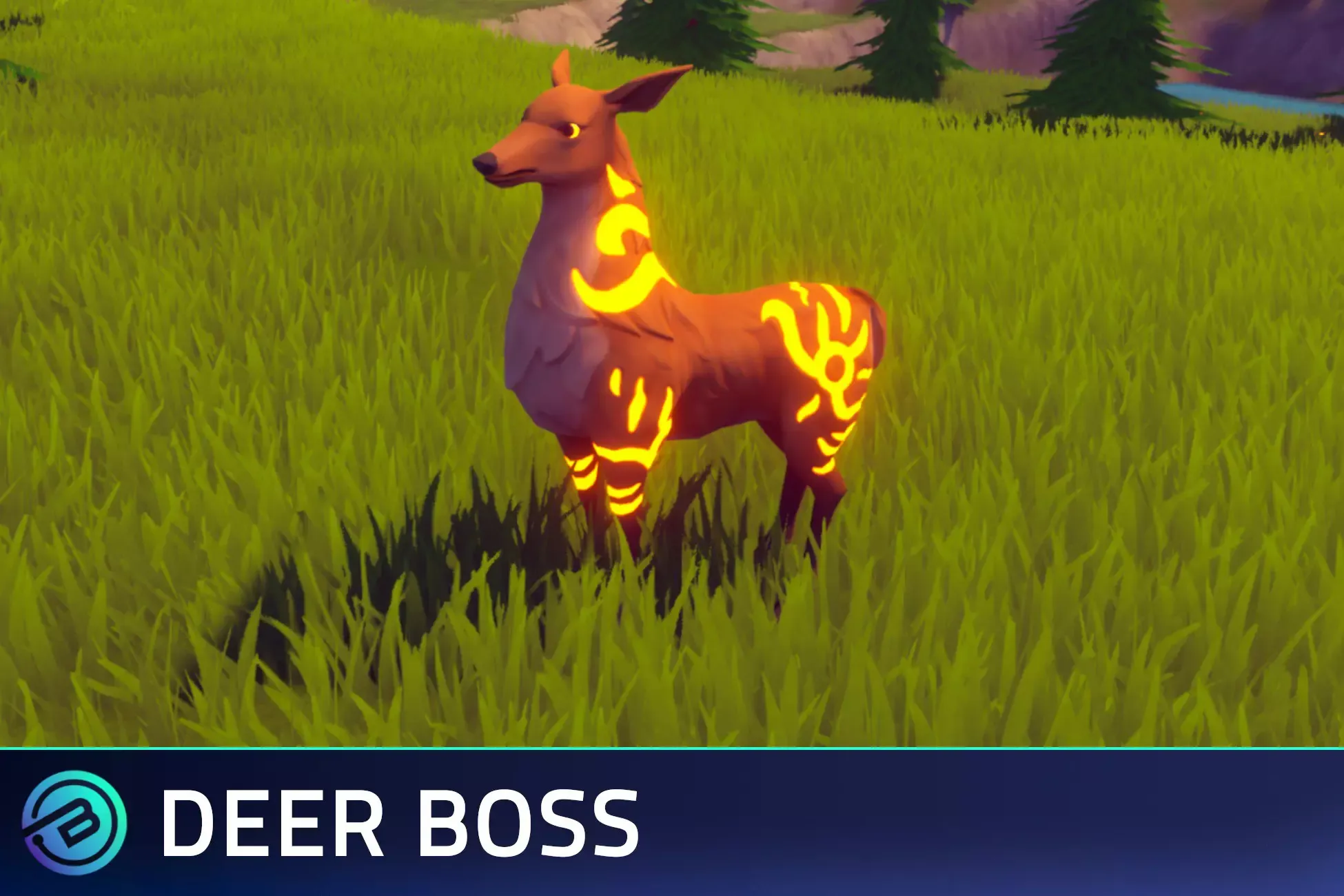 Stylized Deer Boss - RPG Forest Animal