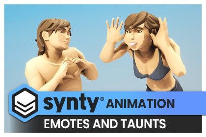 Synty ANIMATION - Emotes and Taunts