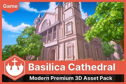 The Basilica Cathedral (UModeler X)